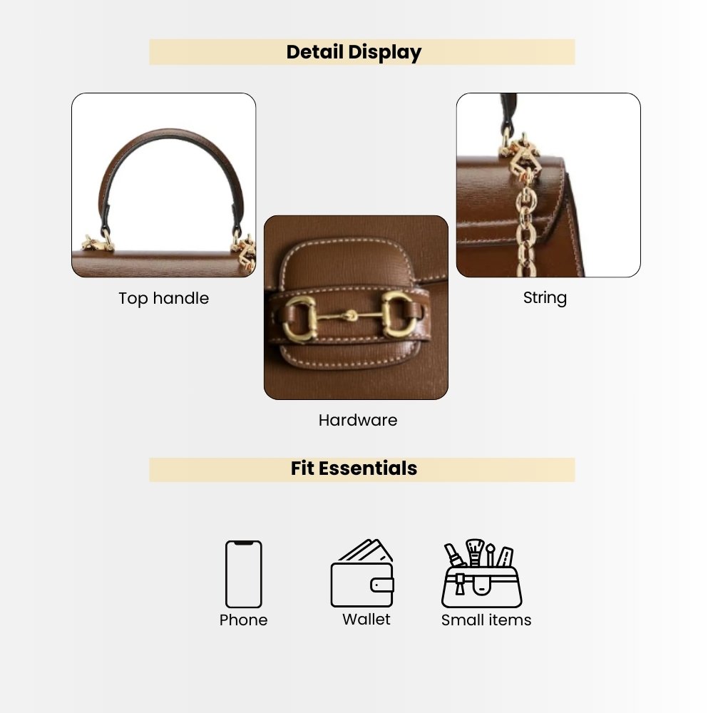 Gucci Horsebit 1955 Mini Bag Brown 22Cm 703848 AAA7G 2361
