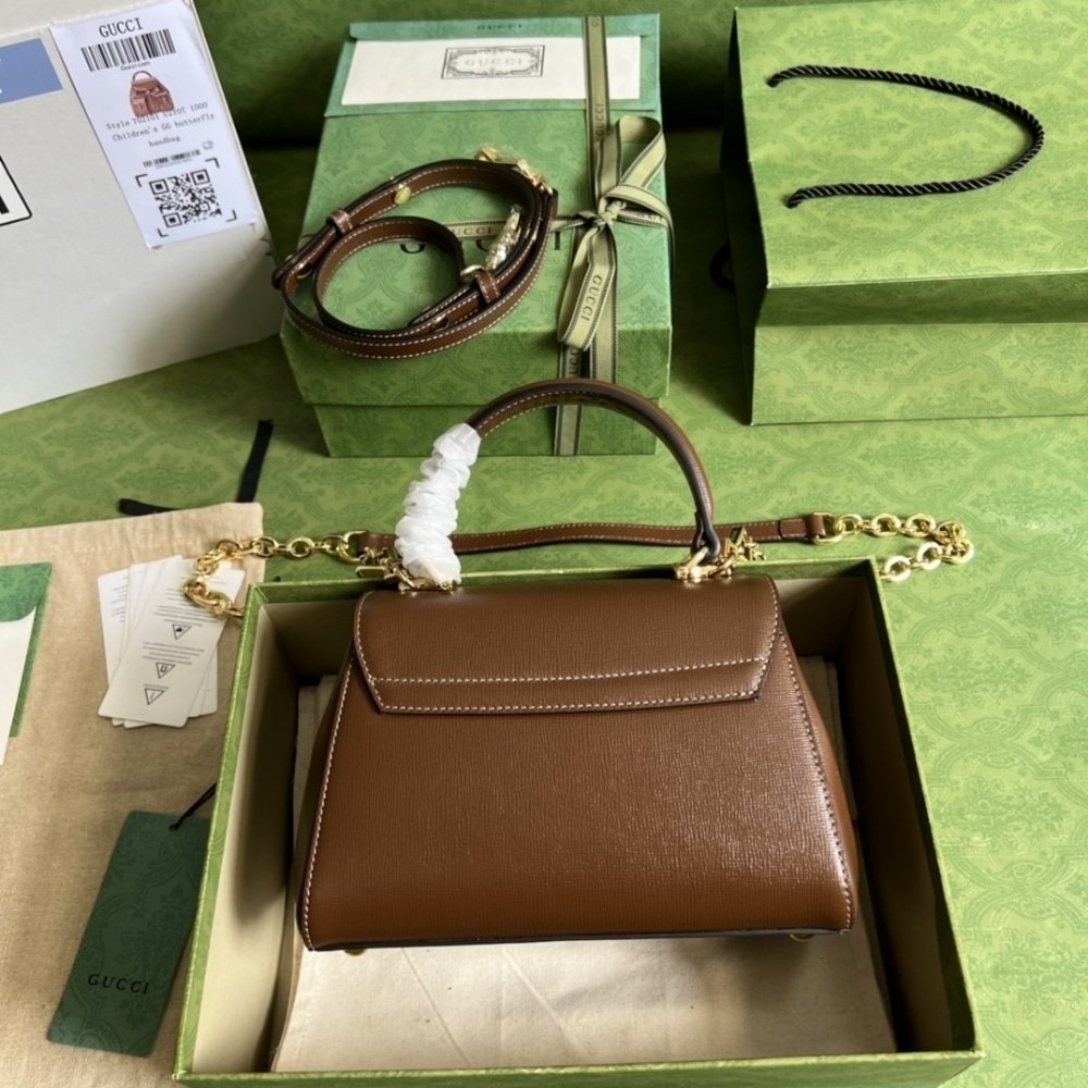 Gucci Horsebit 1955 Mini Bag Brown 22Cm 703848 AAA7G 2361