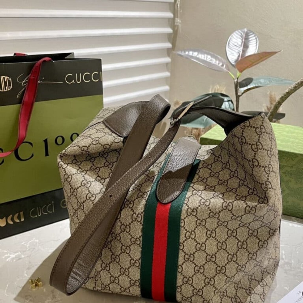 Gucci Jackie 1961 Medium Shoulder Bag Beige 35Cm 758684 FACIP 8747
