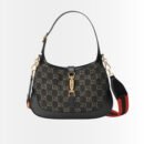 Gucci Jackie 1961 Medium Shoulder Bag Black And Ivory 28cm 685127 UN3AG 1294