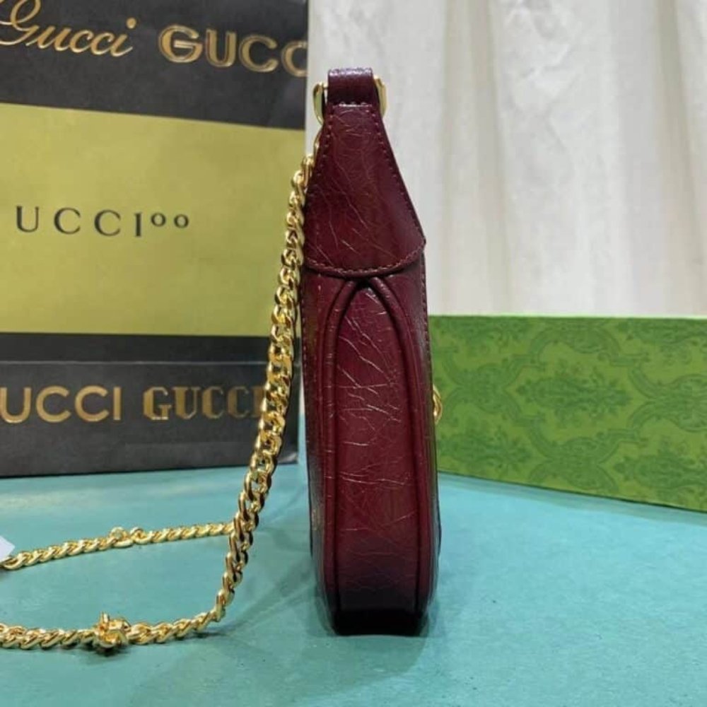 Gucci Jackie Notte Mini Bag Rosso Ancora Red 19Cm 782889 0P50G 6207