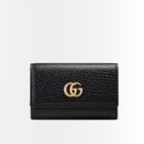 Gucci Marmont Key Wallet Black 11Cm ‎456118 CAO0G 1000