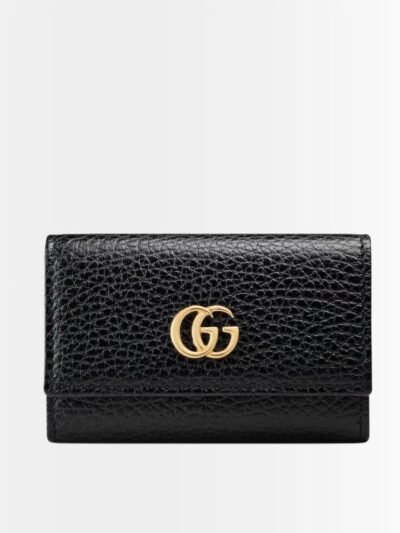 Gucci Marmont Key Wallet Black 11Cm ‎456118 CAO0G 1000