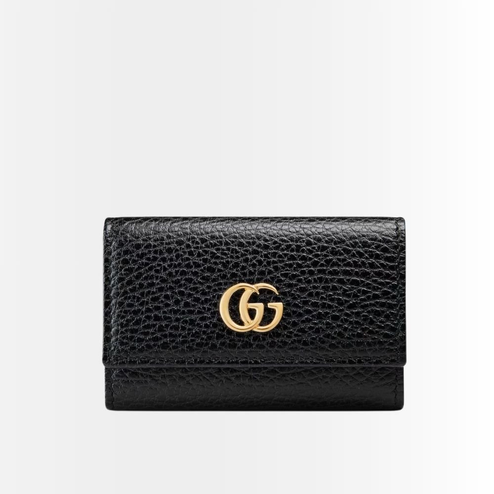 Gucci Marmont Key Wallet Black 11Cm 456118 CAO0G 1000