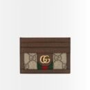 Gucci Ophidia Card Case Dark Brown 9Cm