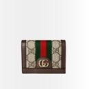 Gucci Ophidia Card Case Wallet Supreme Brown 11Cm 523155 96IWG 8745