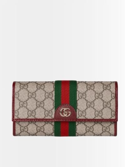 Gucci Ophidia Continental Wallet Red 19Cm 838485 FAE0L 9789