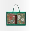 Gucci Ophidia GG Flora Large Tote Green 44Cm