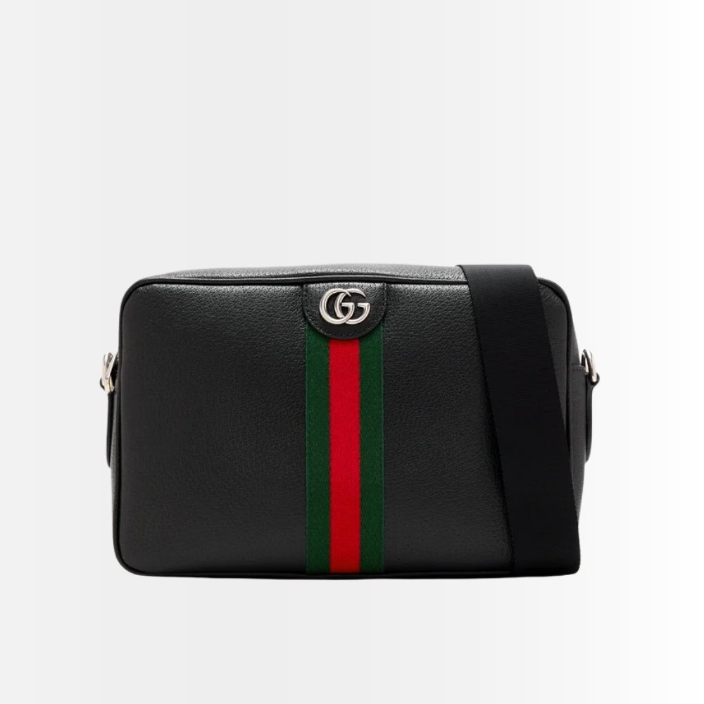 Gucci Ophidia Medium Crossbody Bag Black 28Cm 834468AAE1B1043