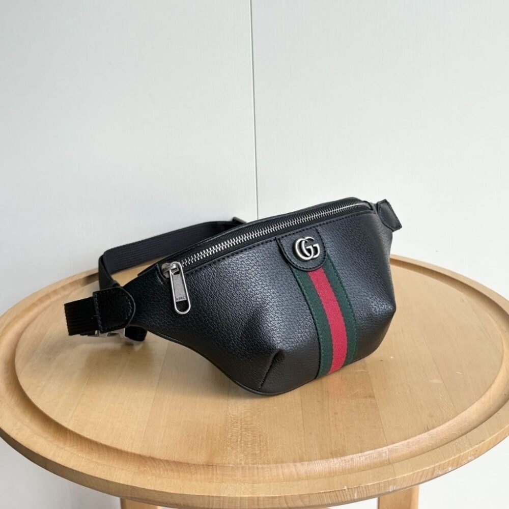 Gucci Ophidia Small Belt Bag Black 30Cm 839106 AAE1B 1043