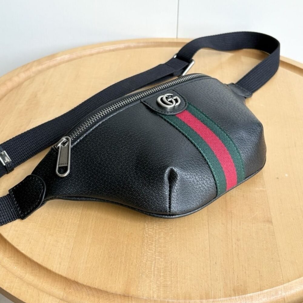 Gucci Ophidia Small Belt Bag Black 30Cm 839106 AAE1B 1043