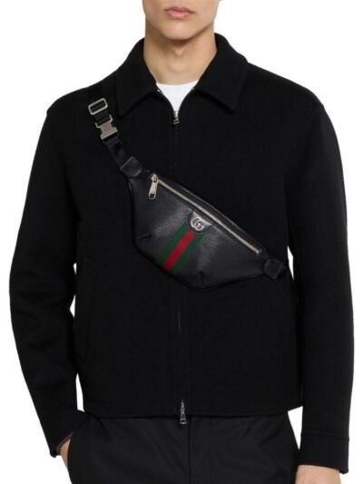 Gucci Ophidia Small Belt Bag Black 30Cm ‎839106 AAE1B 1043