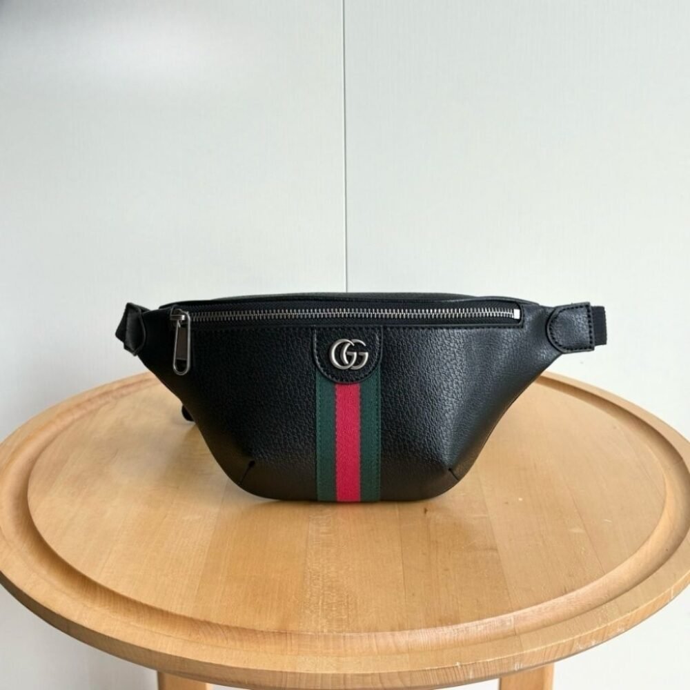 Gucci Ophidia Small Belt Bag Black 30Cm 839106 AAE1B 1043