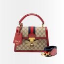 Gucci Queen Margaret GG Small Top Handle Bag Red 25Cm 476541 9I6ST 8540