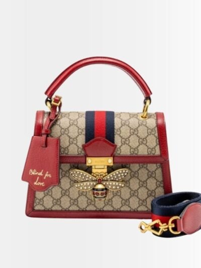Gucci Queen Margaret GG Small Top Handle Bag Red 25Cm 476541 9I6ST 8540