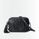 Gucci Soho Small Leather Disco Bag Black 21Cm 308364 A7M0G 1000