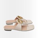 Gucci Women Blondie Thong Sandal White