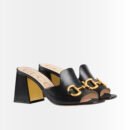 Gucci Women’s Slide Sandal With Horsebit Black 655412 BKO00 1000