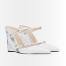 Gucci Women’s Wedge Mule White 827856 CLG00 9014