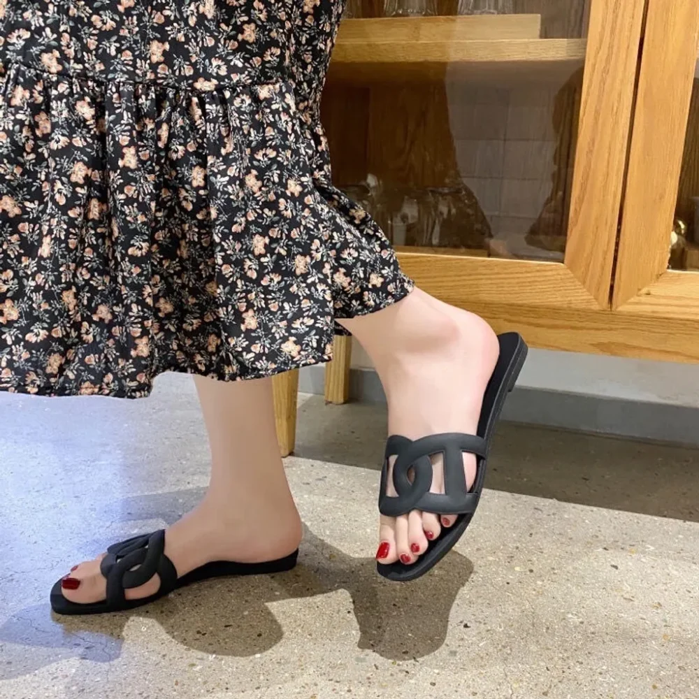 Hermes Aloha Sandal Black H201157Z 02350