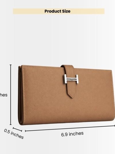 Hermes Bearn Wallet Brown 17Cm H039785CK37