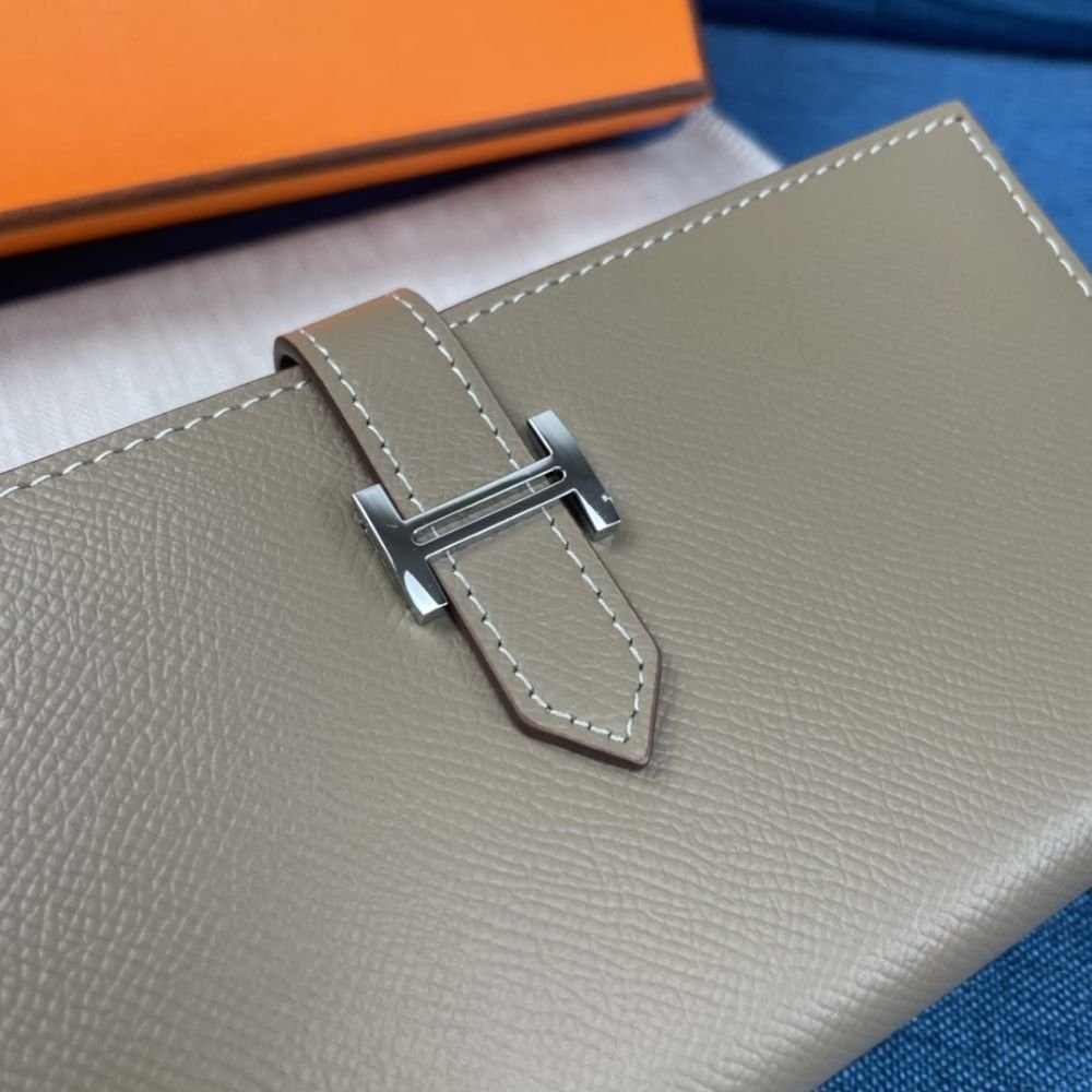Hermes Bearn Wallet Étoupe 17Cm H084871CK8