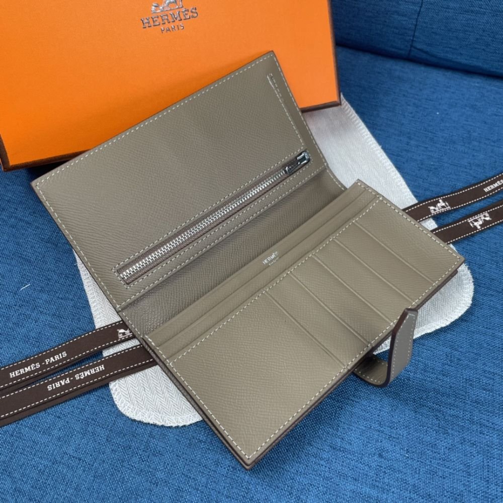Hermes Bearn Wallet Étoupe 17Cm H084871CK8