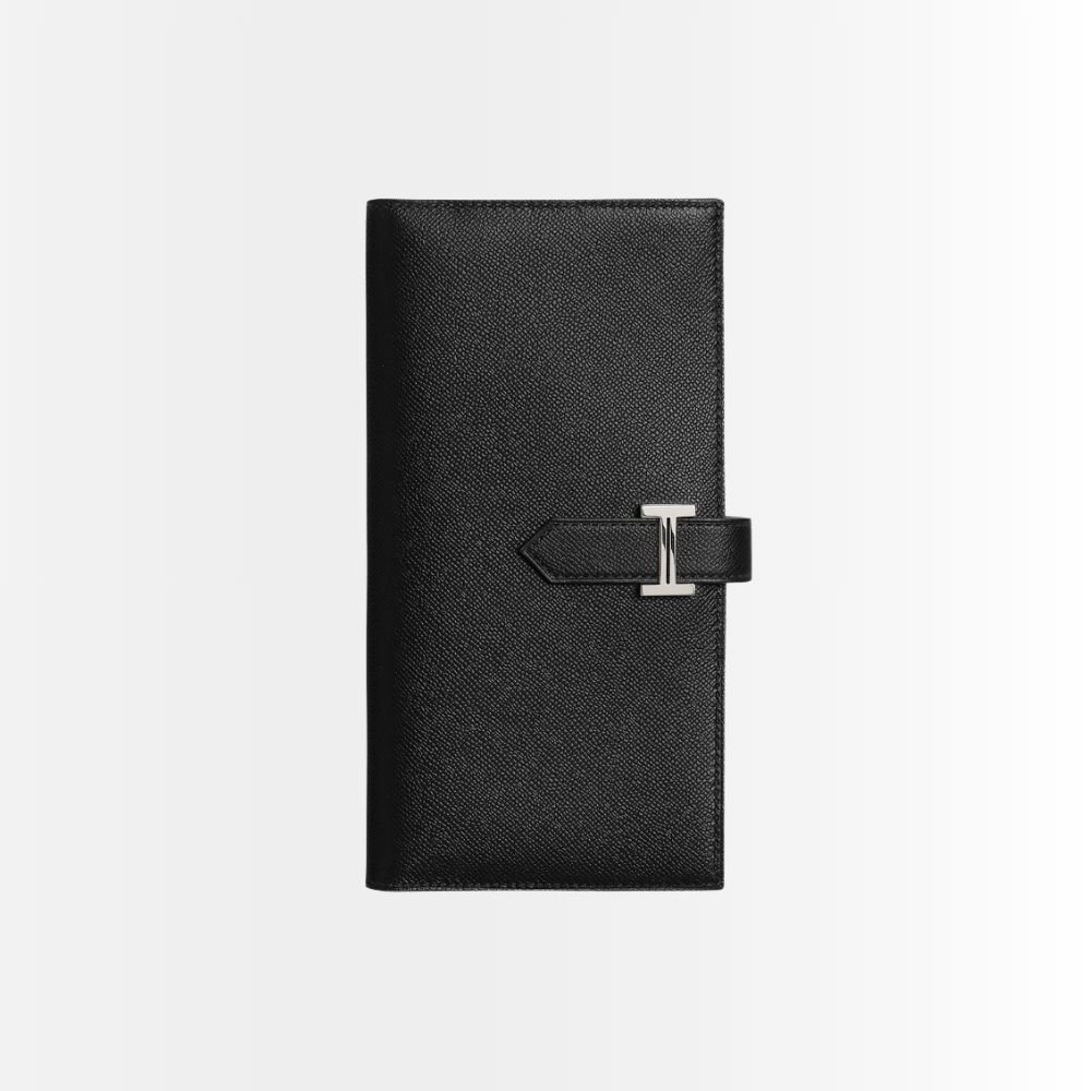Hermes Bearn Wallet Noir 17Cm H084871CK89