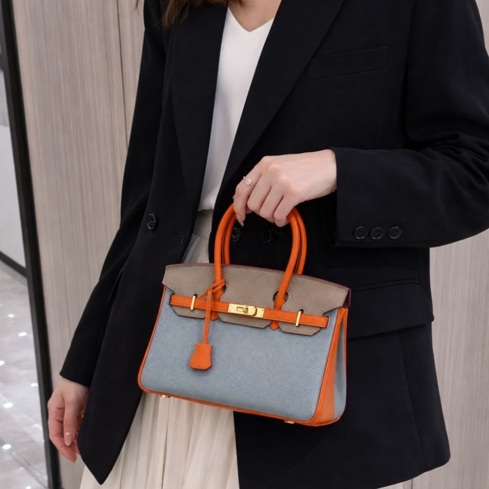 Hermes Birkin 20 Multicolor Epsom Gold Tone Hardware 20Cm