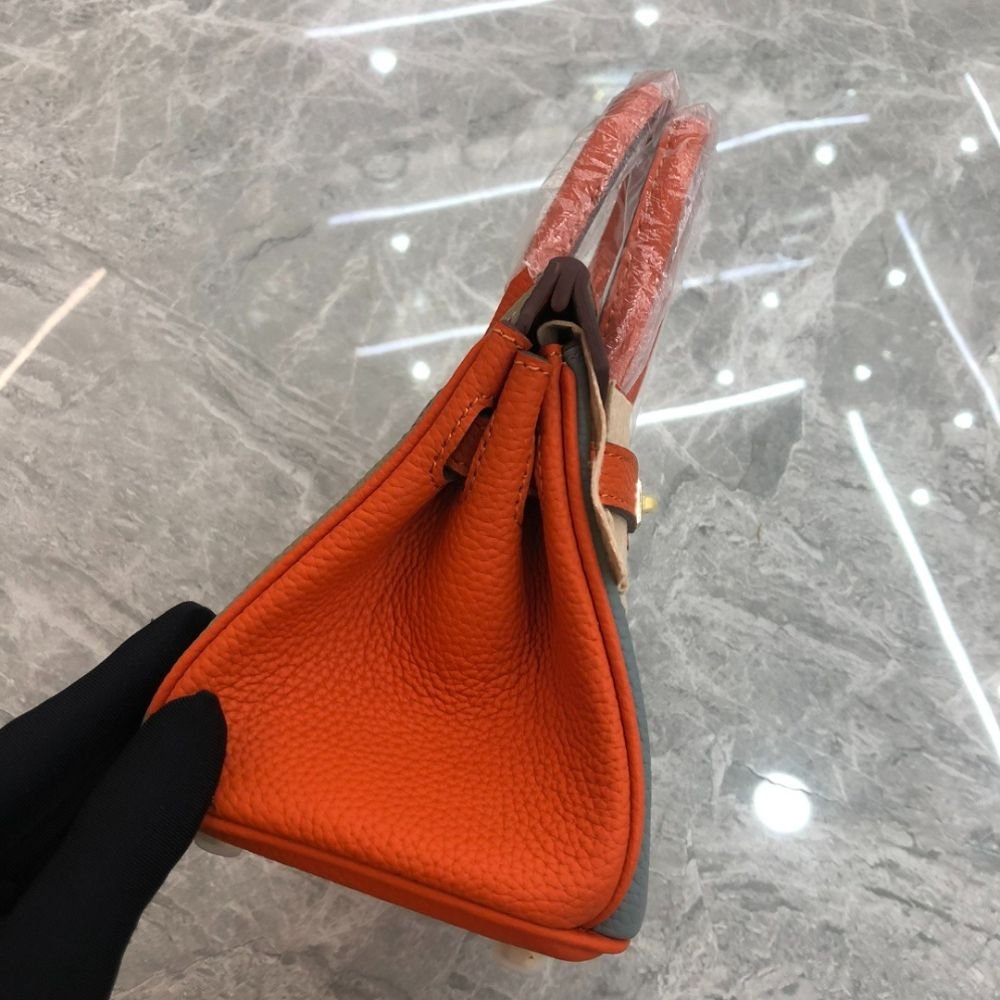 Hermes Birkin 20 Multicolor Epsom Gold Tone Hardware 20Cm