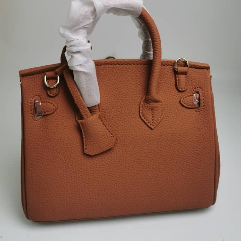 Hermes Birkin 25 Handbag Brown Gold Tone Hardware 25cm