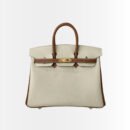 Hermes Birkin 30 Togo Brushed Leather Gold Hardware Beige Brown 30Cm