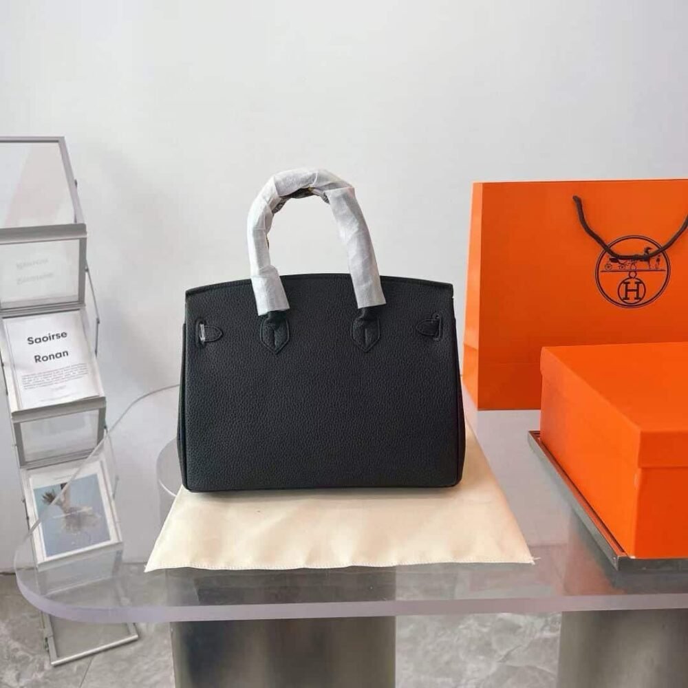 Hermes Birkin 35 Togo Leather Gold Hardware Black 35Cm