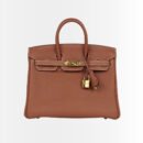 Hermes Birkin 35 Togo Leather Gold Hardware Brown 35Cm