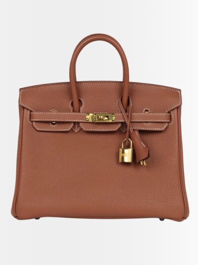 Hermes Birkin 35 Togo Leather Gold Hardware Brown 35Cm