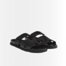 Hermès Chypre Sandal Black Leather H222100Z 02340
