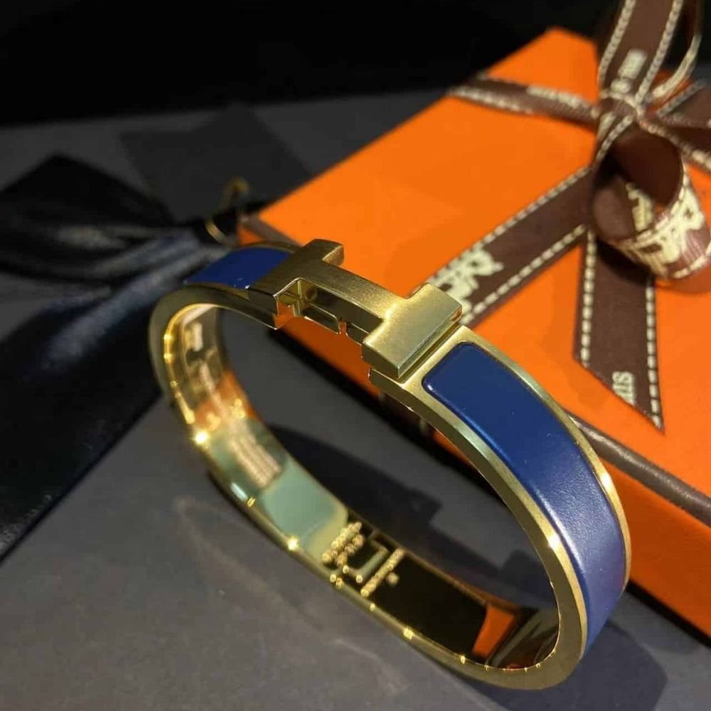 Hermes Clic Clac H Bracelet Ultramarine H700001F 87PM