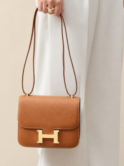 Hermes Constance 18 Epsom Leather Brown 18Cm