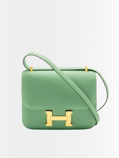 Hermes Constance 18 Epsom Leather Vert Criquet 18cm