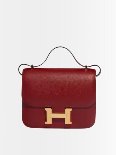 Hermès Constance 18 Epsom Rouge Grenat 18cm