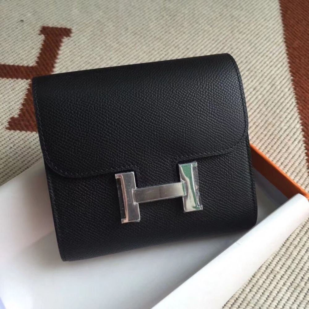 Hermes Constance Slim Wallet Caban 12Cm H082214CK3Y