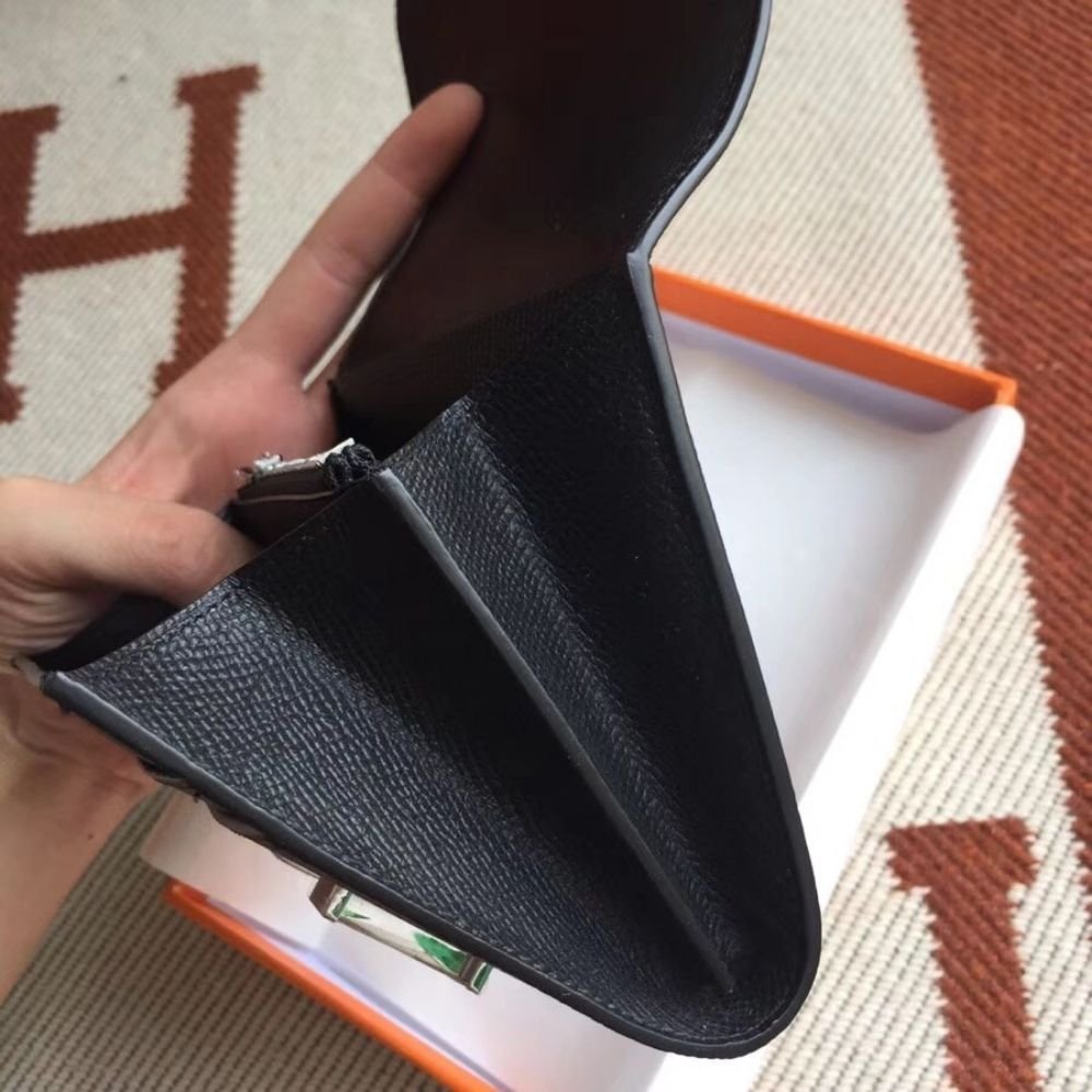 Hermes Constance Slim Wallet Caban 12Cm H082214CK3Y