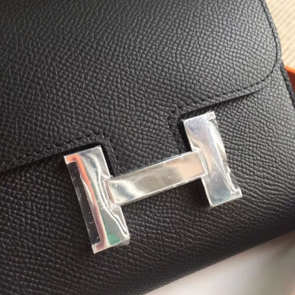 Hermes Constance Slim Wallet Caban 12Cm H082214CK3Y