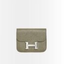 Hermes Constance Slim Wallet Etoupe 12Cm H082060CK18