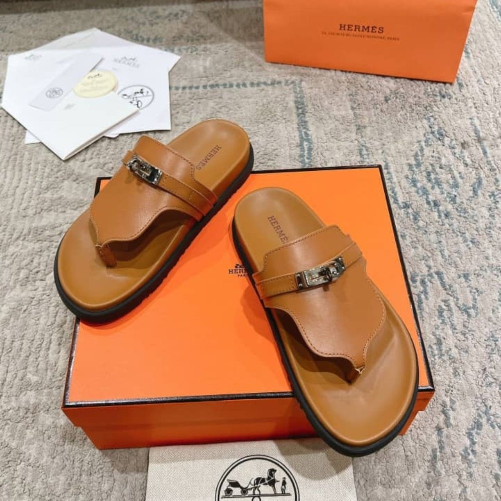 Hermes Empire Sandal Marron Glaise H221074Z 1V360