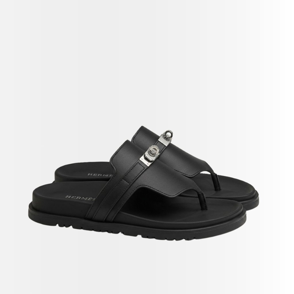 Hermes Empire Sandal Noir H252300Z 02340