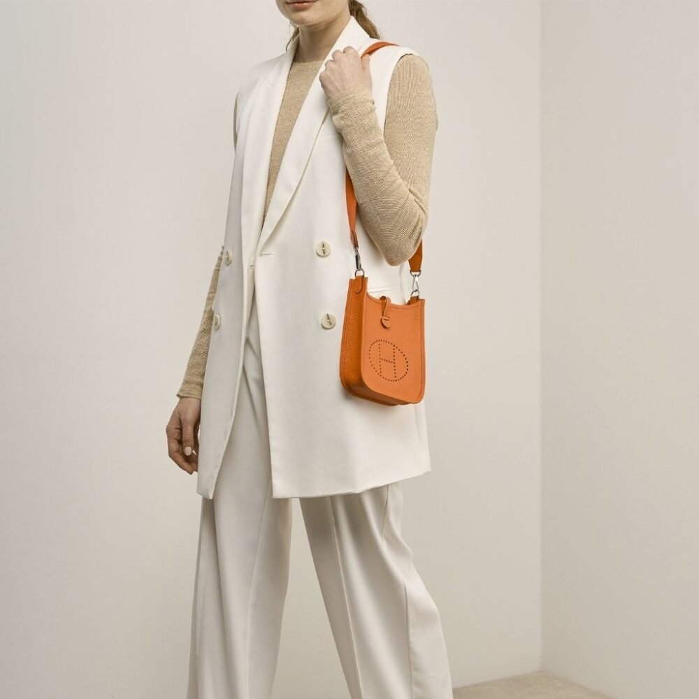 Hermes Evelyne 16 Amazone Bag Orange 16Cm H069426CKFT
