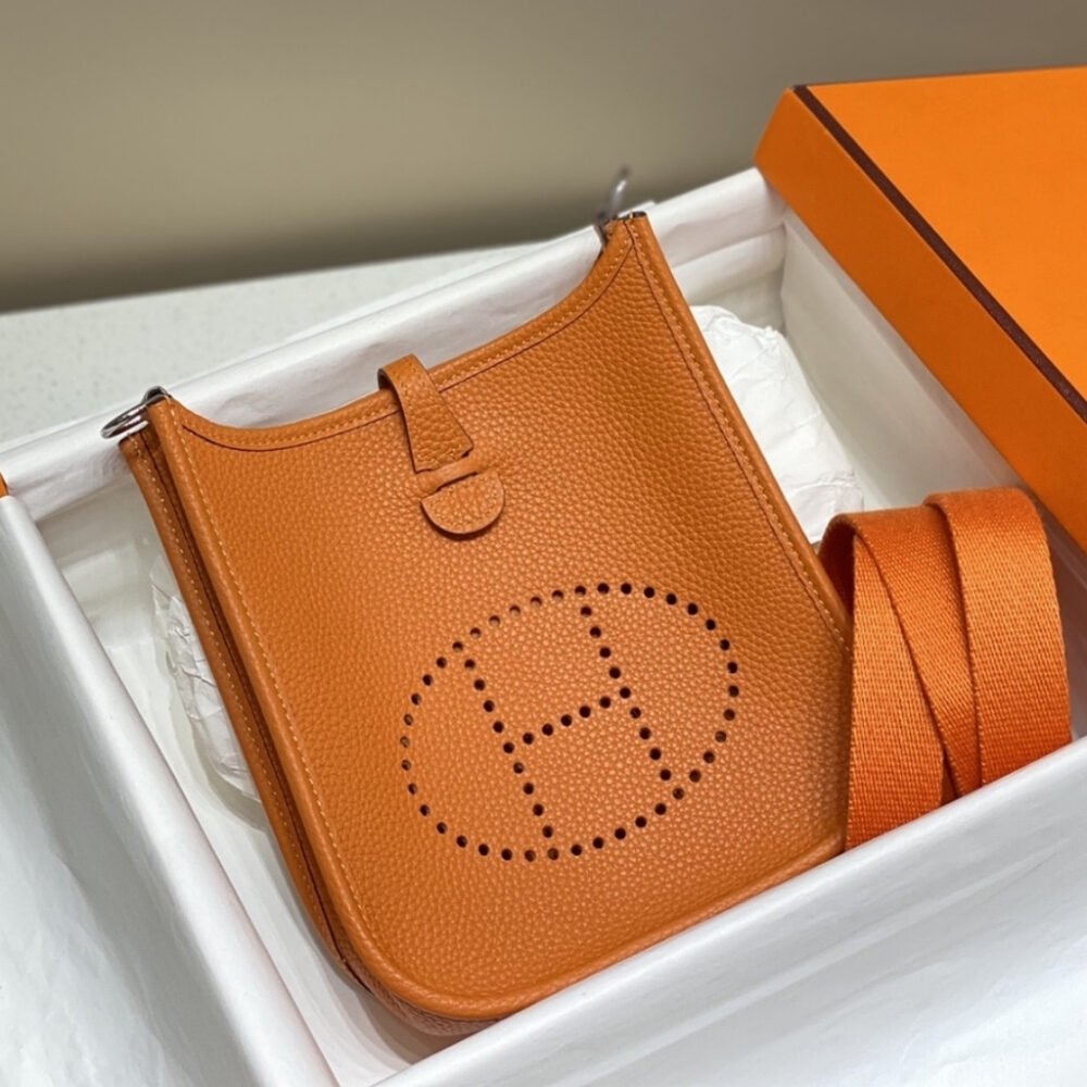 Hermes Evelyne 16 Amazone Bag Orange 16Cm H069426CKFT