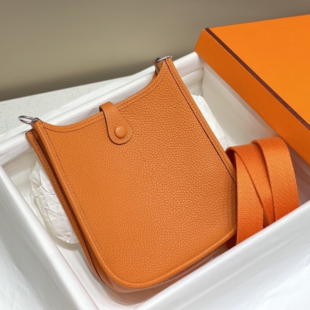 Hermes Evelyne 16 Amazone Bag Orange 16Cm H069426CKFT