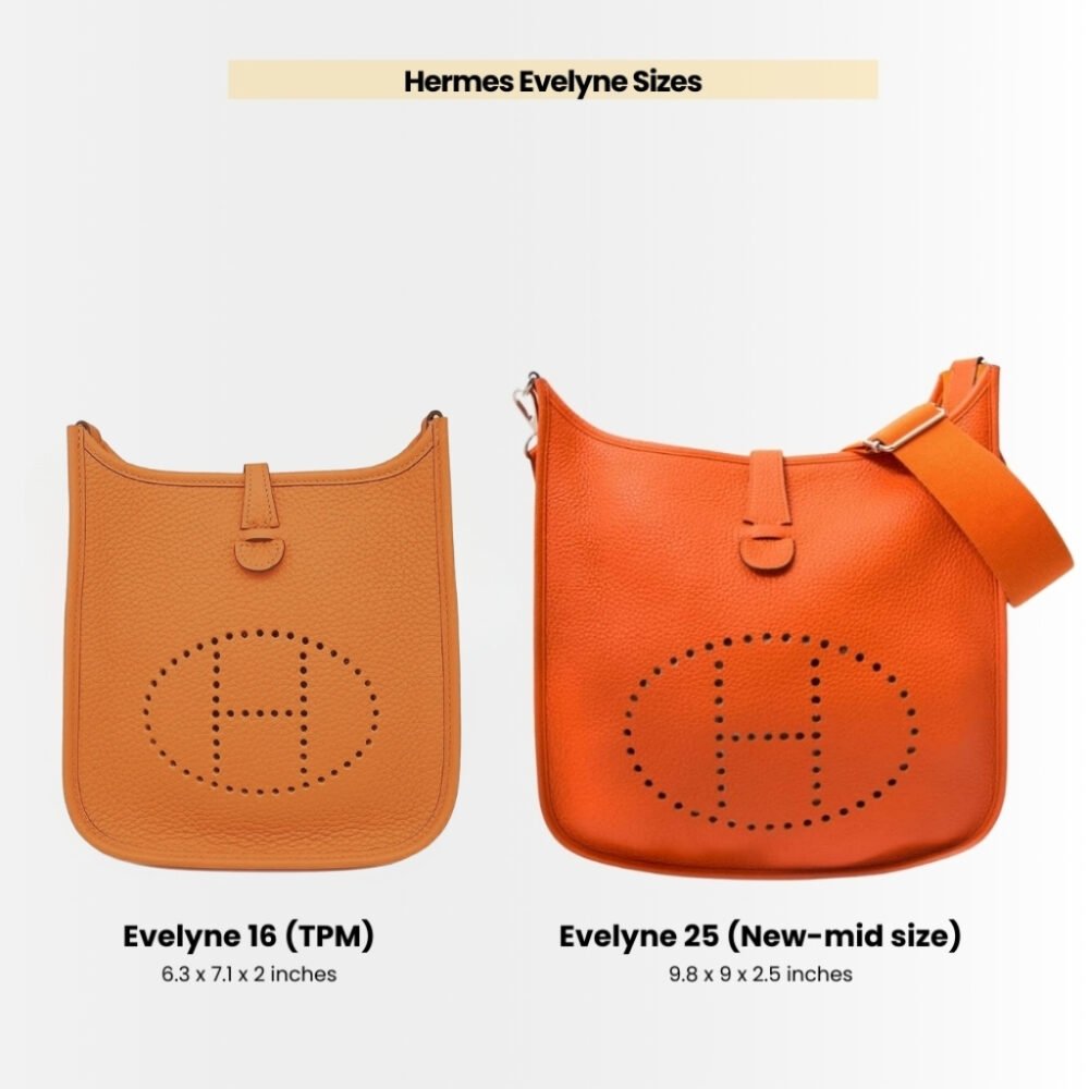 Hermes Evelyne 16 Amazone Bag Orange 16Cm H069426CKFT